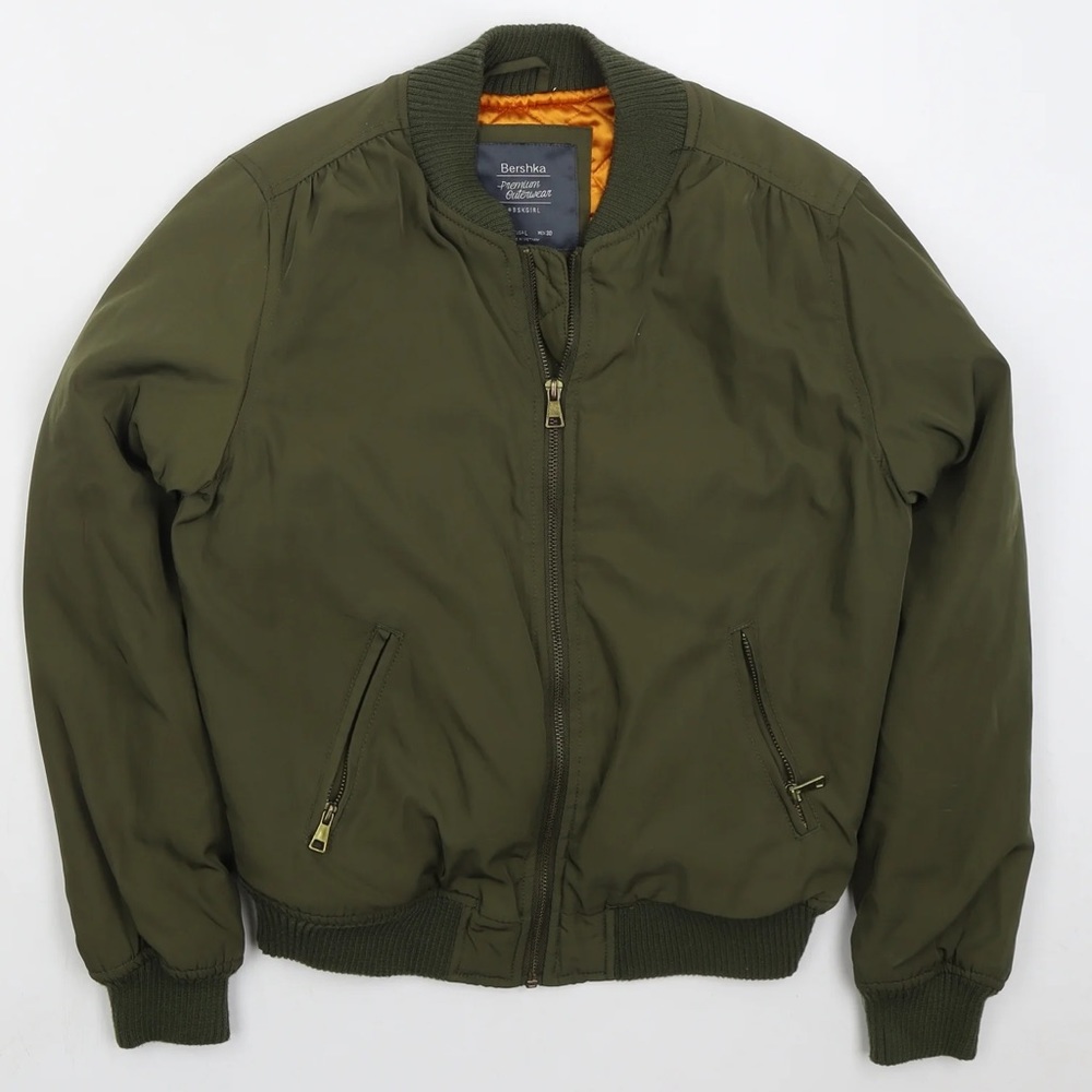 Bershka Premium Outerwear Bomber Jacket, Size S